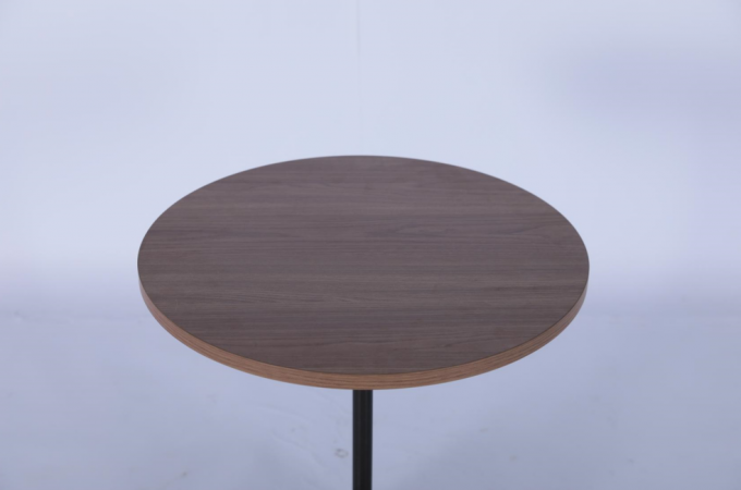 Solid Wood Creative Round Side Table Balcony Small Coffee Table 1