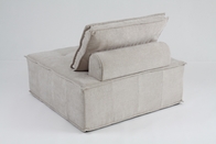 Modern Modular Design Bedroom Ottoman Bench With Comfortable Back