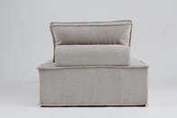Modern Modular Design Bedroom Ottoman Bench With Comfortable Back