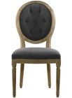 Antique Furniture Indoor Wood And Fabric Dining Chairs For Commercial Restaurant
