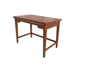 MDF Board Simple Retro Writing Desks For Home Office , Birch Wood Materials