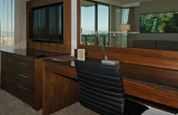 HIgh End 5 Star Hotel Furniture Bedroom Sets , Hospitality Case Goods Oak / Walnut Wood