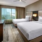 Luxury modern style 5-star hotel custom made FFE hospitality casegoods , wooden hotel bedroom  Furniture
