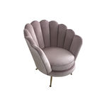 Wedding event velvet sofa ,Upholstery pink velvet sofa with stainless steel leg