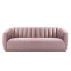 Hotsale luxury wedding furniture pink velvet sofas