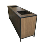 Customized Simple Modern Bathroom Vanity Cabinets With Drawers , Eco - Friendly