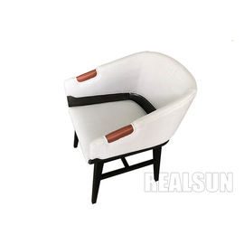 New modern leather armrest leisure accent arm chairs  Solid wood base customized Leisure Chair relaxing chair for home