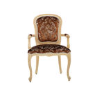 Luxury Antique Hotel Furniture Dining Room Chairs With Customized Fabric