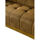 W 210cm Gold Base Comfortable Living Room Sofa