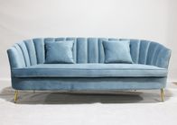 Upholstered 215x80x88cm Living Room Furniture Sofa For Home