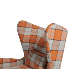 High Back Waterproof Fabric Single Seat Sofa Chair 120cm Height