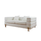 Modern High End Velvet Fabric Custom Sofa Furniture Solid Wood
