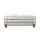 Modern High End Velvet Fabric Custom Sofa Furniture Solid Wood