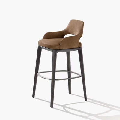 Buy Wood Legs Cover Furniture Dining Room Chairs With Metal Element online manufacture