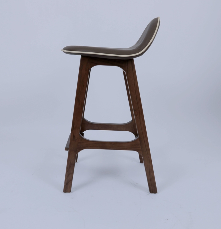 Leisure Solid Oak Wood Bar Chair Hotel Bedroom Brown 30pieces