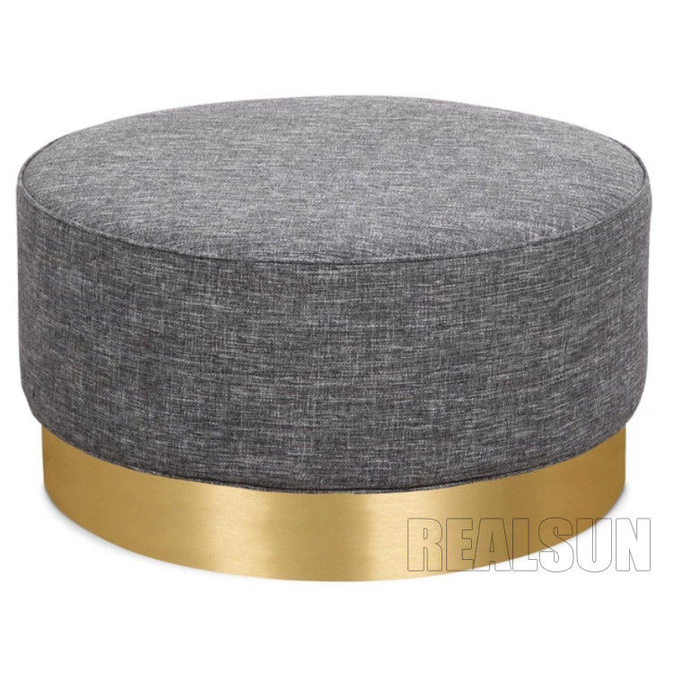 Seated Storage Cloth Footstool Bedroom Ottoman Bench Velvet Home Furniture