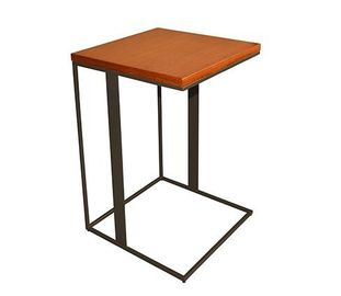 Good price Black Powder Coat Finish Living Room Coffee Table With Stainless Steel Frame online