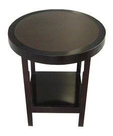 Good price HPL Top Wooden Hotel End Round Living Room Table For OEM Design online