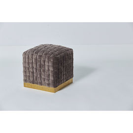 Good price Upholstery Brown Velvet Solid Wood Bedroom Ottoman Bench With Long Life online