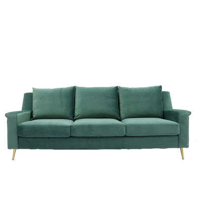 Good price Forest Green ODM Living Room Sofa With Metal Leg online