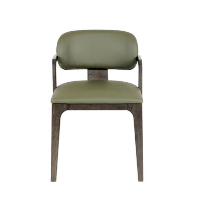 Good price Modern PVC Synthetic Leather Wooden Frame Dining Chairs H78cm online