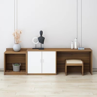 Good price Modern hotel TV cabinet combination solid wood hotel bedroom furniture set online