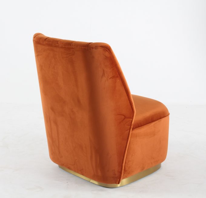 Living Room Single Velvet Modern Sofa Chair Modern And Luxury 1