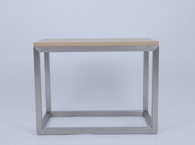 Custom Wood Top Rectangle Side Table For Hilton Hotel 2