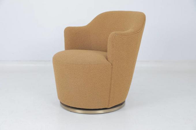 Luxury Modern Upholstered Lounge Chair Customized 4