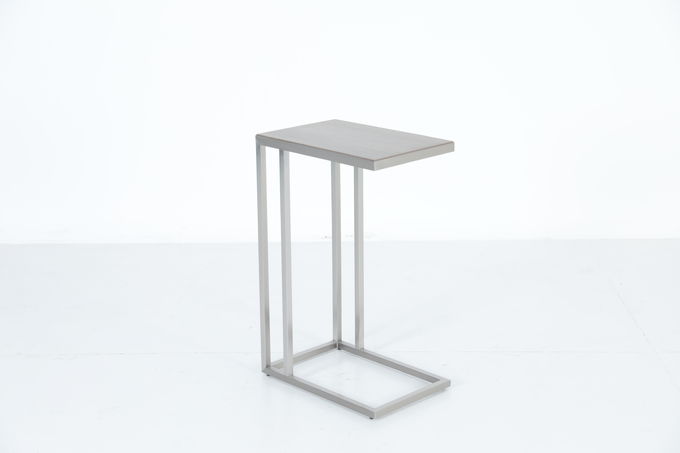Hotel Furniture Guestroom Public Space Metal Base C Shape End Table 1