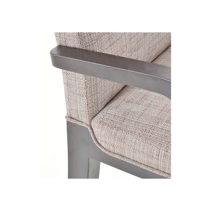 Wedding Event Party Leisure Sofa Chair Solid Wood Armrest Customized Logo 1