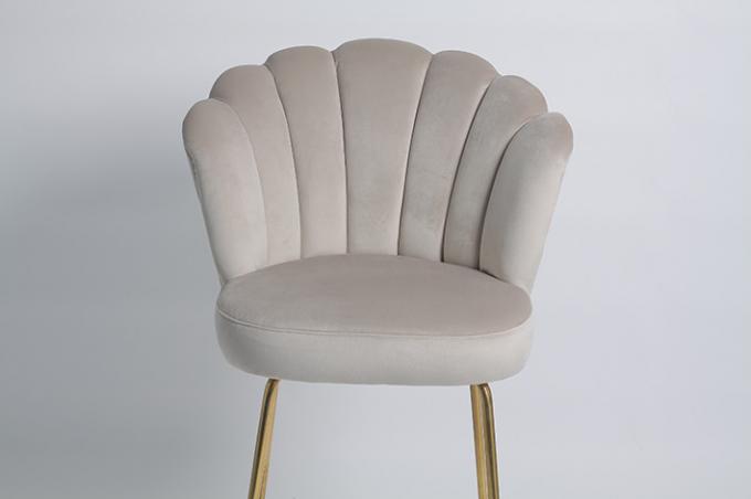 Nordic Style Modern 52x58x110cm Velvet Dining Room Chairs 4