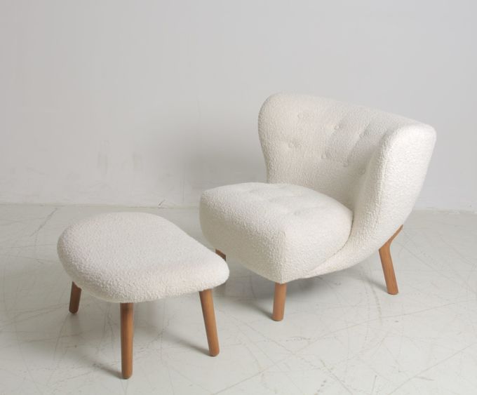 Nordic Ins Style 46x52x74cm Single Sofa Bed Chair 5