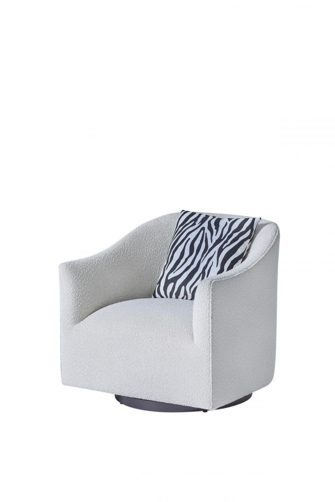 Leisure Home Living Room Sofa Upholstered With High End Fabric 2